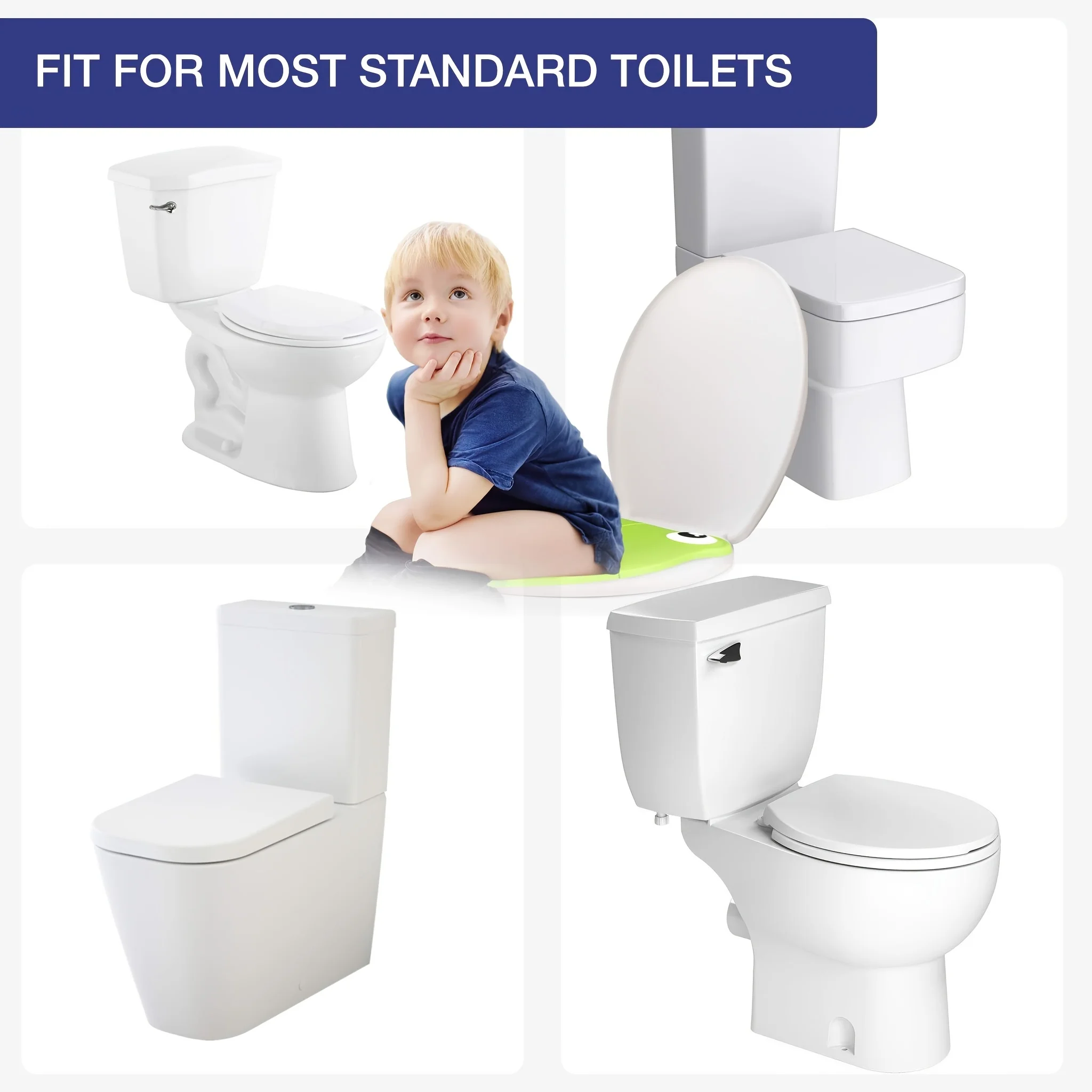 Asiento orinal portátil bebé silicona antideslizante para viaje - imagen 2