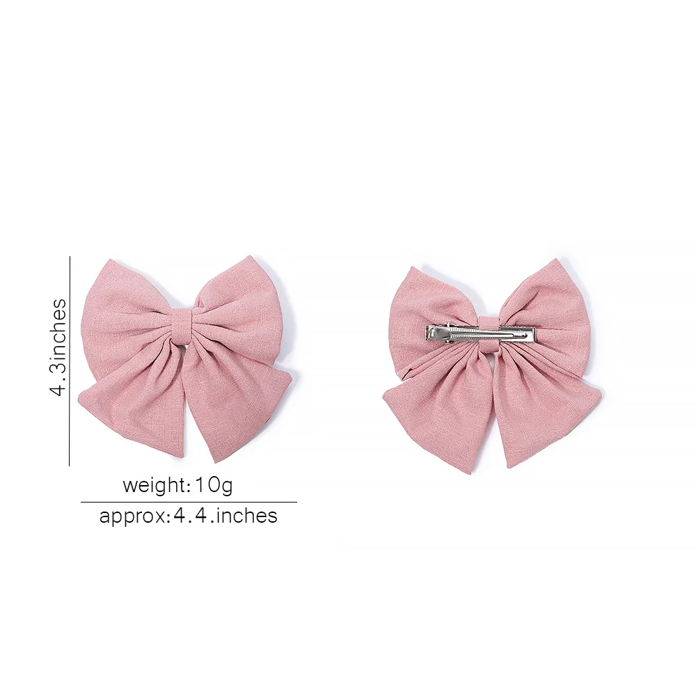 Lazo clip para niña - Accesorio retro elegante - imagen 4