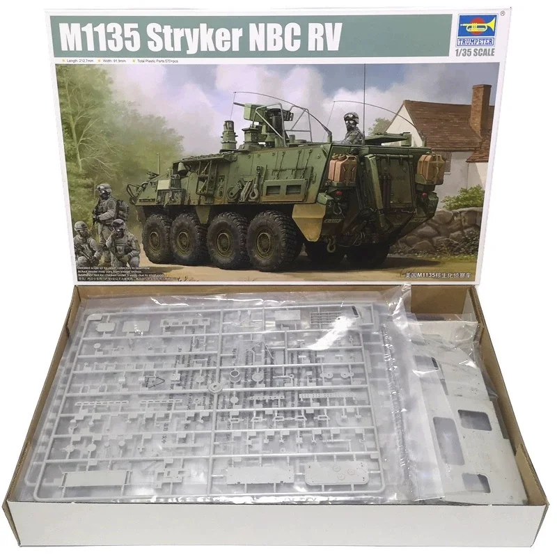 Maqueta militar para montar TRUMPETER Stryker – kit de plástico - imagen 3
