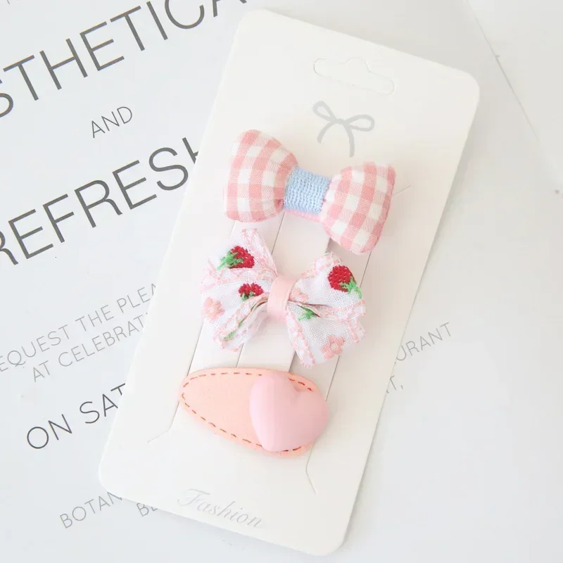 Pinzas para el cabello bebé lazo princesa – Set accesorios suaves - imagen 2