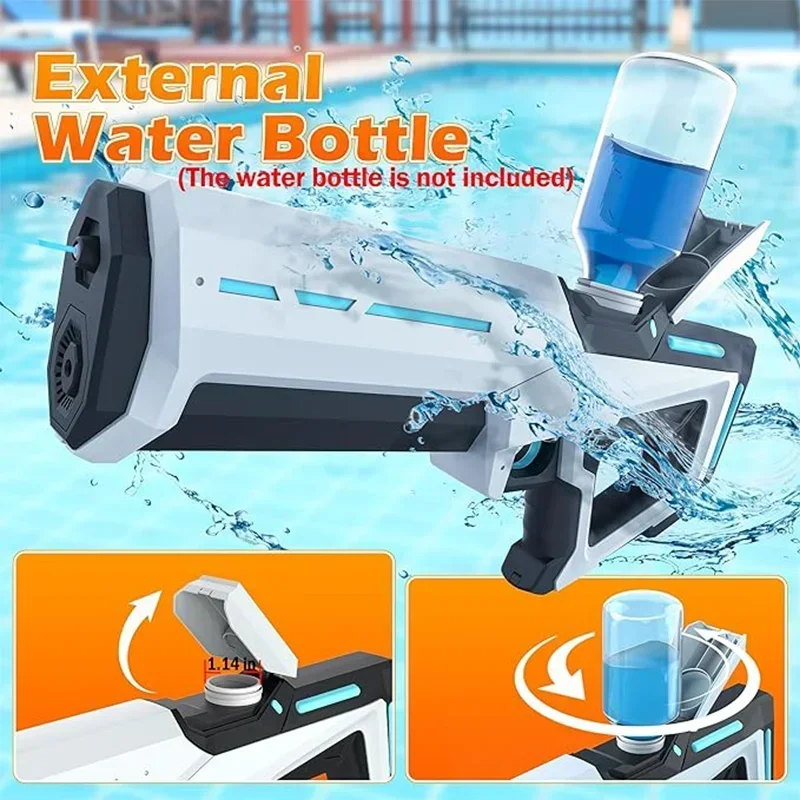 Pistola de agua para niños – Diversión acuática segura en la playa - imagen 2