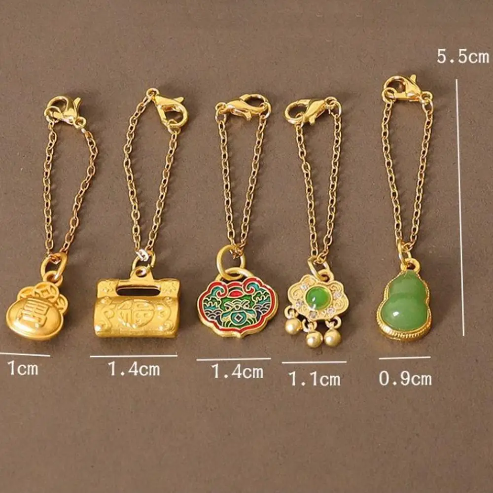 Collar infantil jade sintético con hebilla de bendición - imagen 5