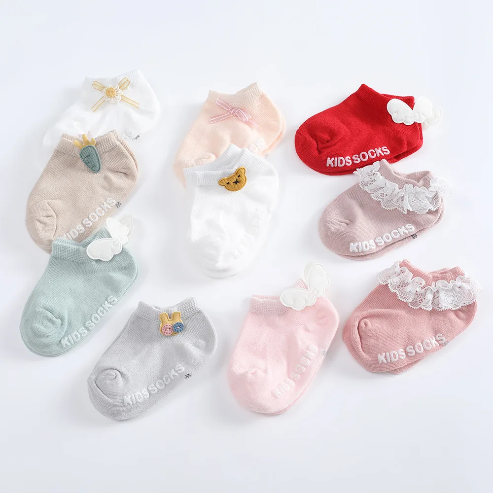 Calcetines antideslizantes para bebé con volantes - Estilo principesco - imagen 4