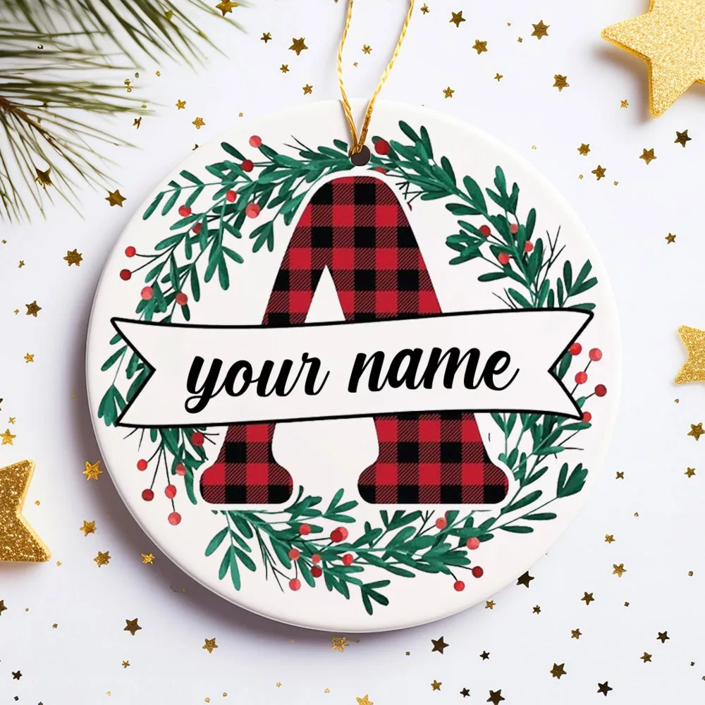Adorno de Navidad personalizado con nombre - Regalo para bebé - imagen 3