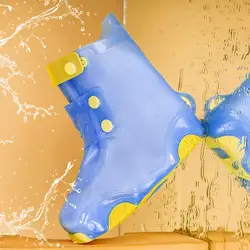 Cubrezapatos impermeables infantiles con suela antideslizante
