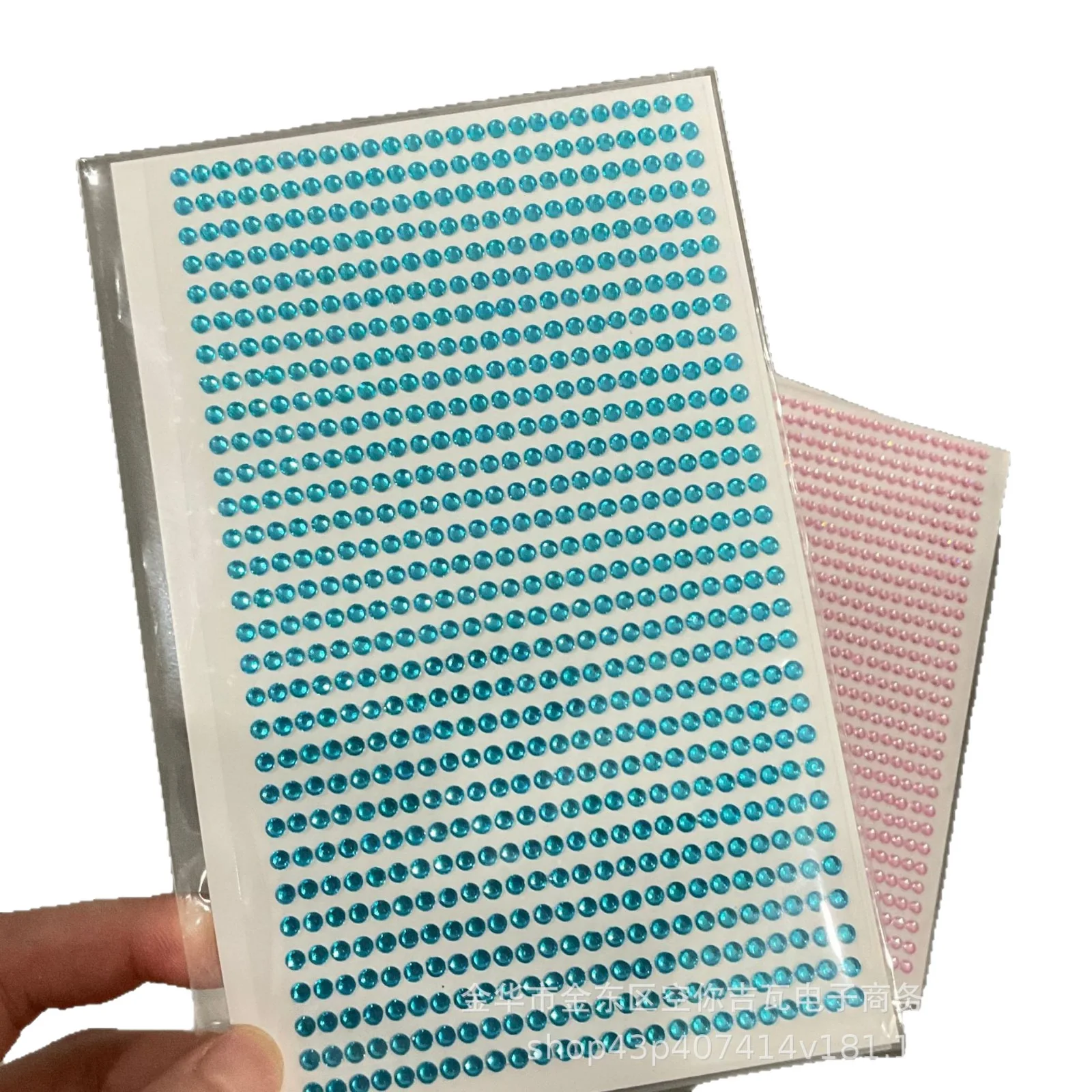 Pegatinas infantiles de diamantes de imitación para manualidades - imagen 2