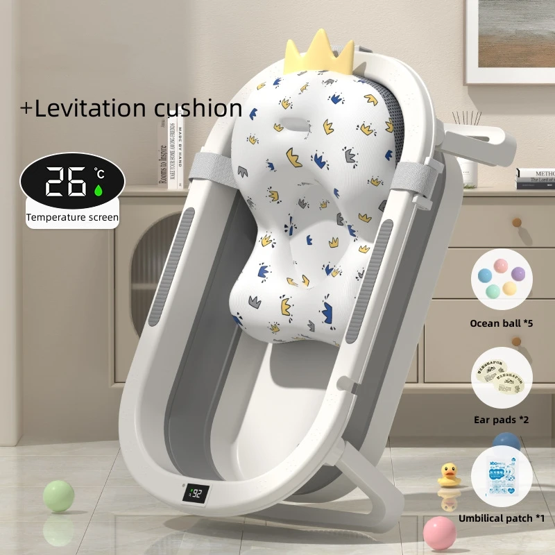 Bañera infantil plegable para bebés – Cómoda y segura - imagen 2