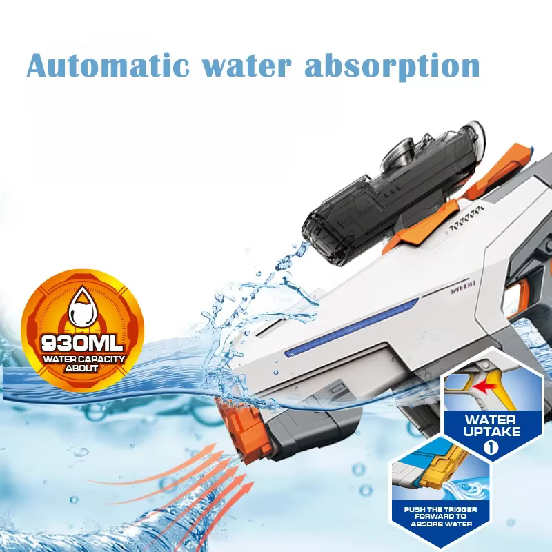 Pistola de agua con succión automática para piscina y playa - imagen 5