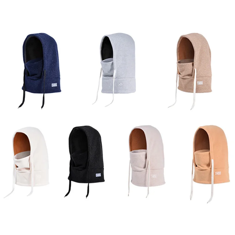 Gorro de invierno infantil con forro polar, cuello y orejas