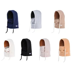 Gorro de invierno infantil con forro polar, cuello y orejas
