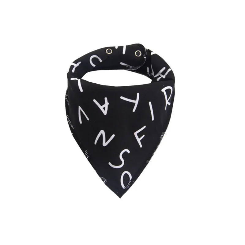 Baberos bandana de algodón doble capa para bebé reutilizables - imagen 3