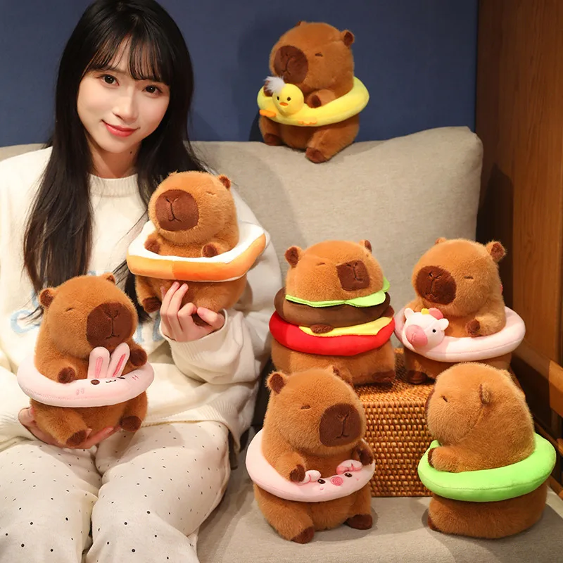 Peluche capibara con diseño de animales para regalo infantil - imagen 5