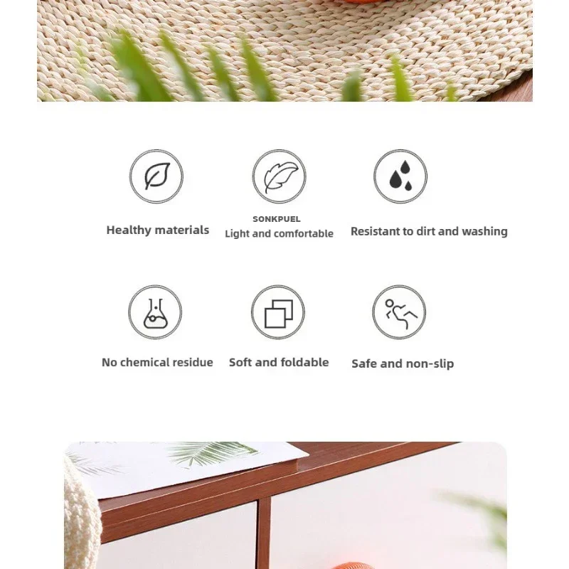 Vista de las sandalias antideslizantes para uso en interior y exterior