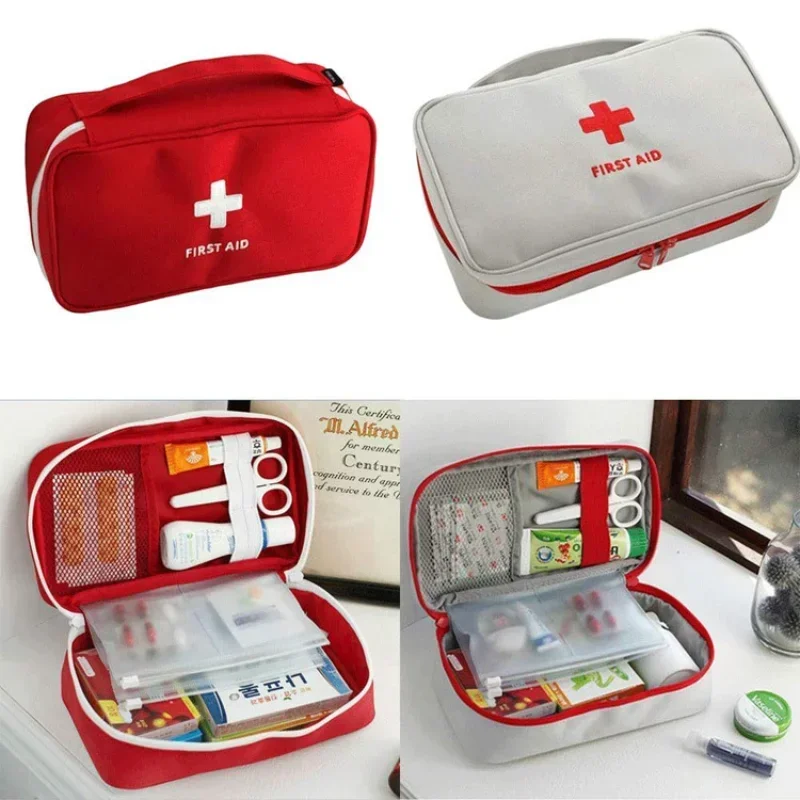 Botiquín emergencias familiar – Estuche portátil para viaje y coche - imagen 4