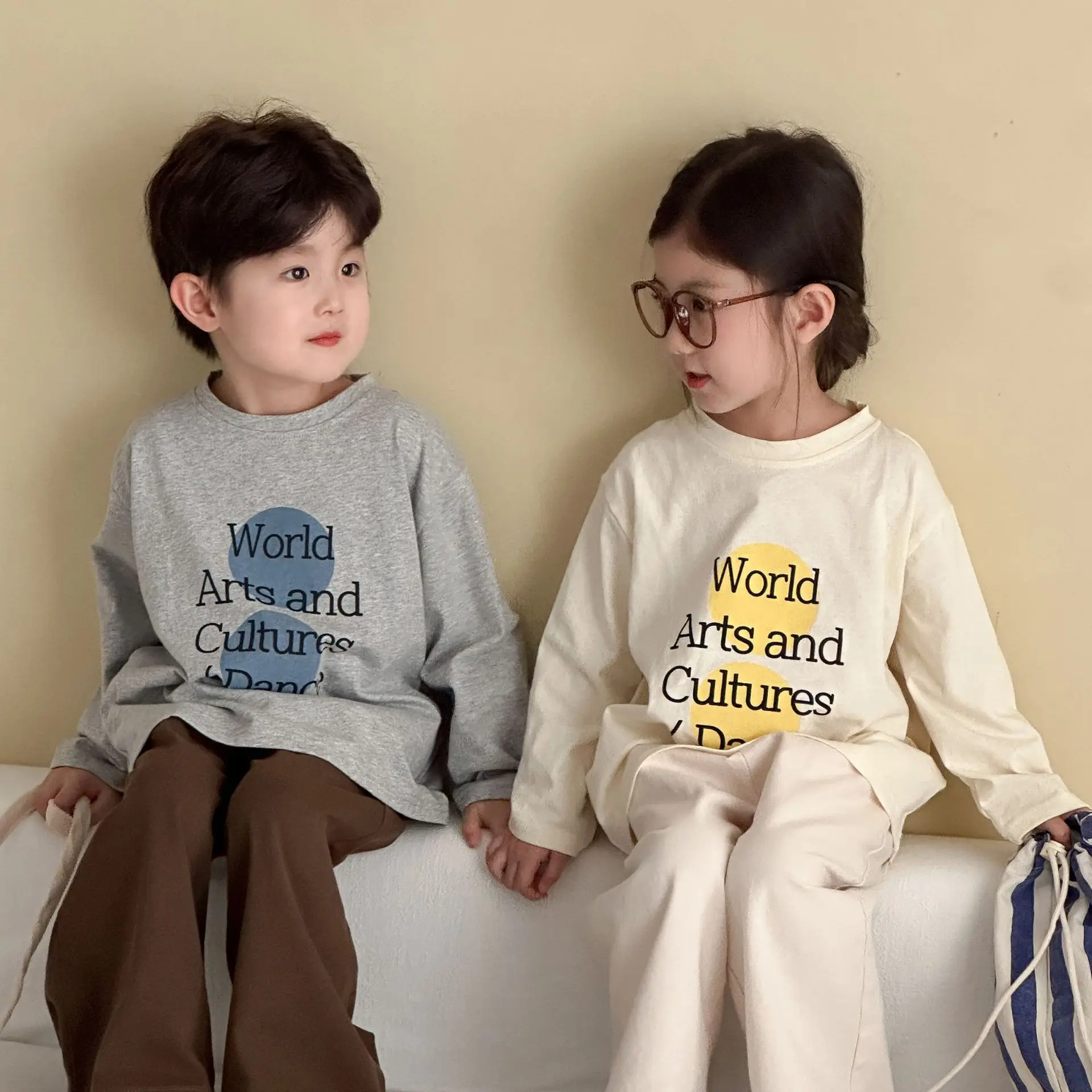 Camiseta manga larga de algodón para niño – Ideal otoño - imagen 5