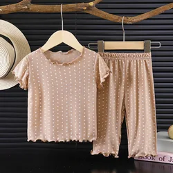 Conjunto de verano floral para bebé niña: camiseta manga corta