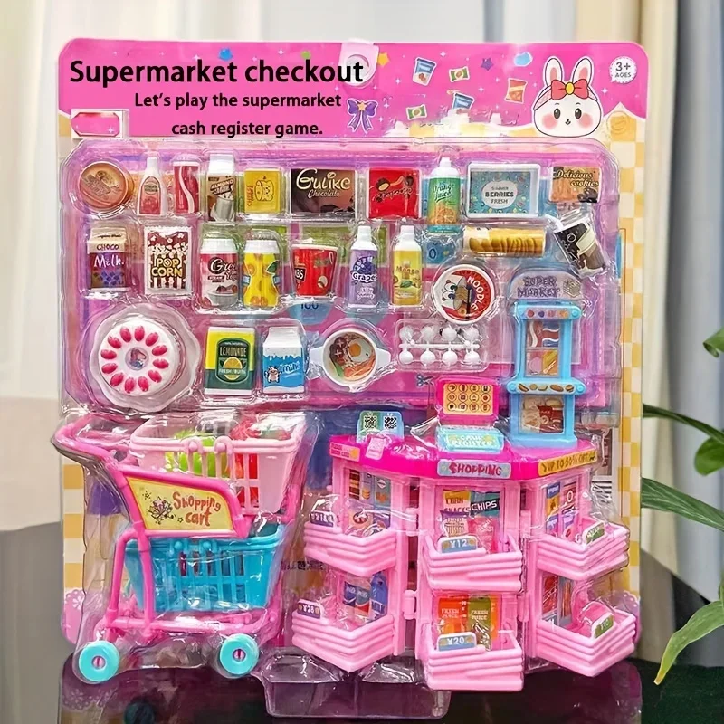 Máquina expendedora de juguetes con caja registradora y comida - imagen 3