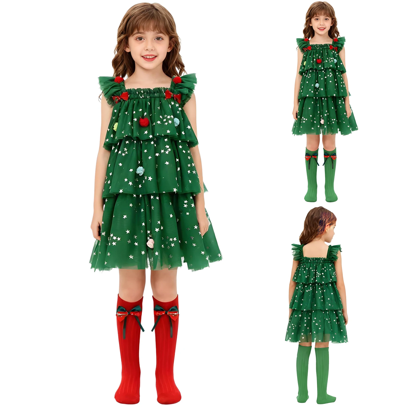 Conjunto con calcetines para Navidad