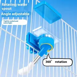 Dispensador de agua colgante para jaula de pájaros sin fugas