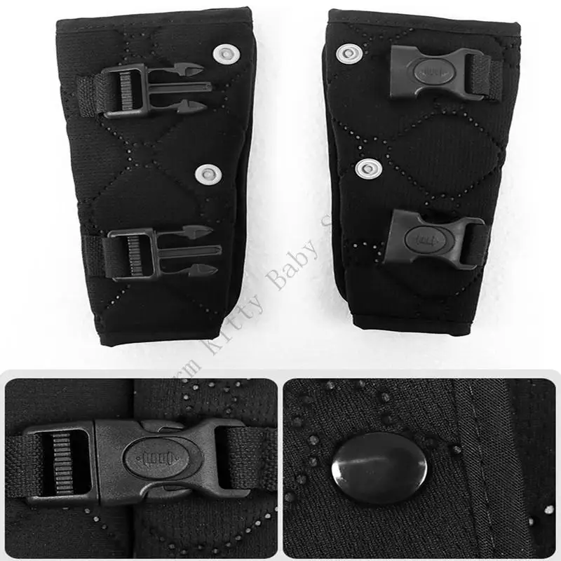 Vista frontal del conjunto de clips