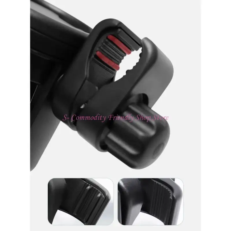 Portabotellas para cochecito con abrazadera giratoria ajustable - imagen 4