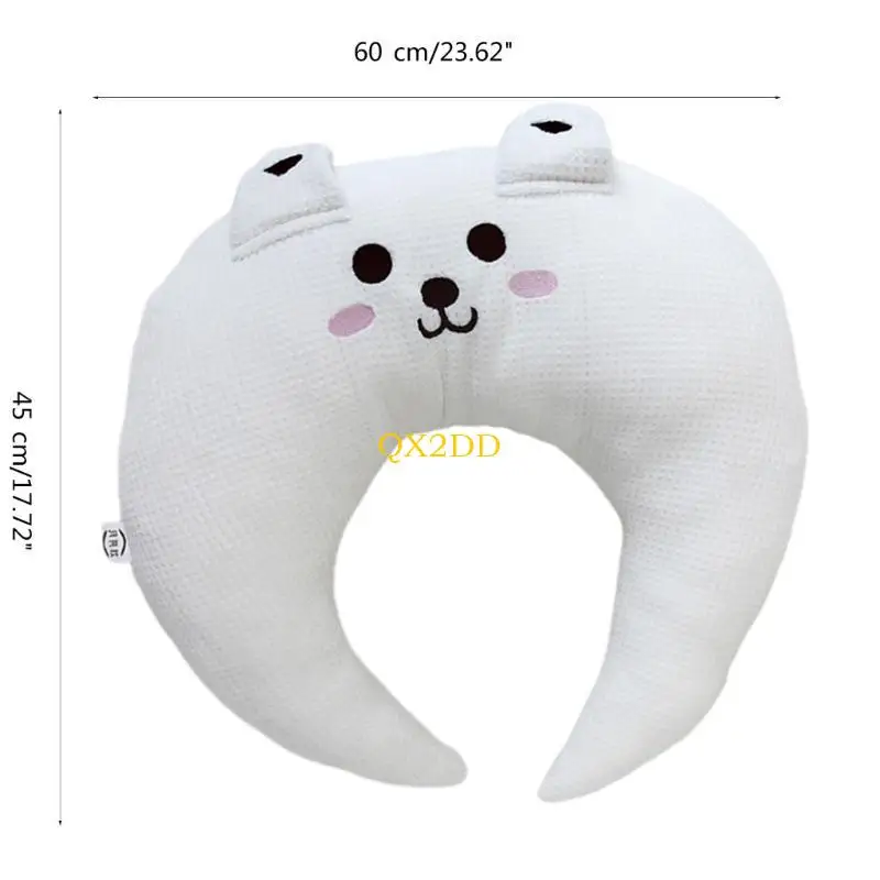 Almohada cuna ergonómica con soporte cuello y cabeza – Ideal para bebés - imagen 5