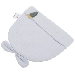 Gorro bebé de conejito de algodón doble capa cálido y suave