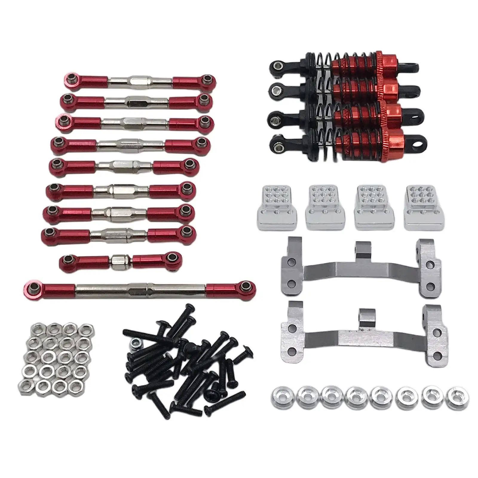 WPL HengLong soporte de amortiguador RC de metal para FY - imagen 4