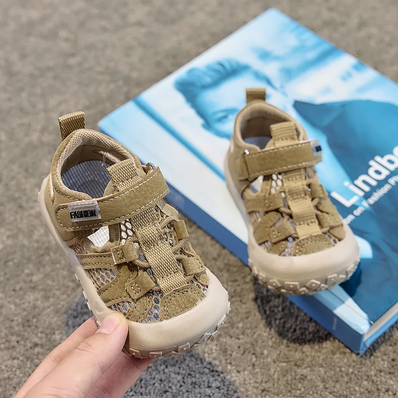 Sandalias de bebé antideslizantes de verano para niños y niñas