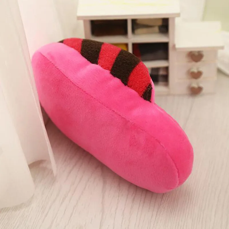 Juguete para perros: zapatilla de peluche con sonido masticable - imagen 5