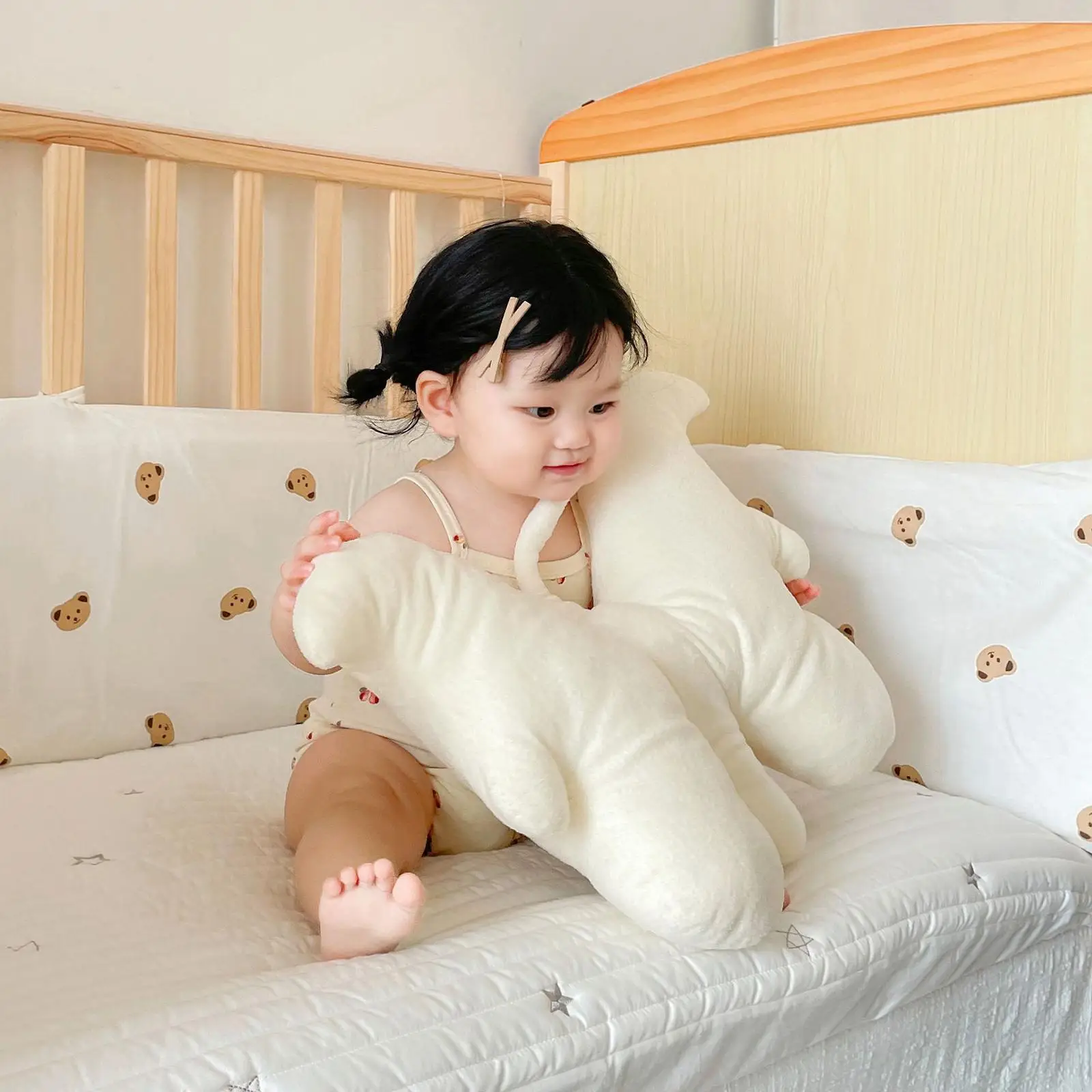Almohada mariposa abrazable, suave y cómoda para niños - imagen 3