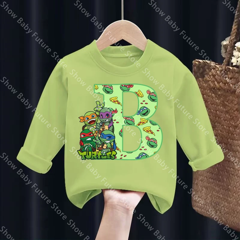 Camiseta de manga larga infantil ideal para rutinas diarias