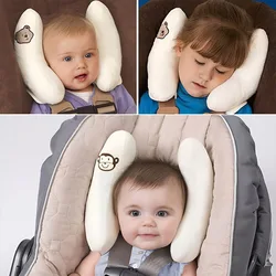 Almohada cervical infantil con dibujos para viajes en coche