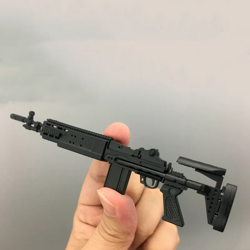 Kit de montaje de rifle automático M14BER para figuras y soldados - imagen 5