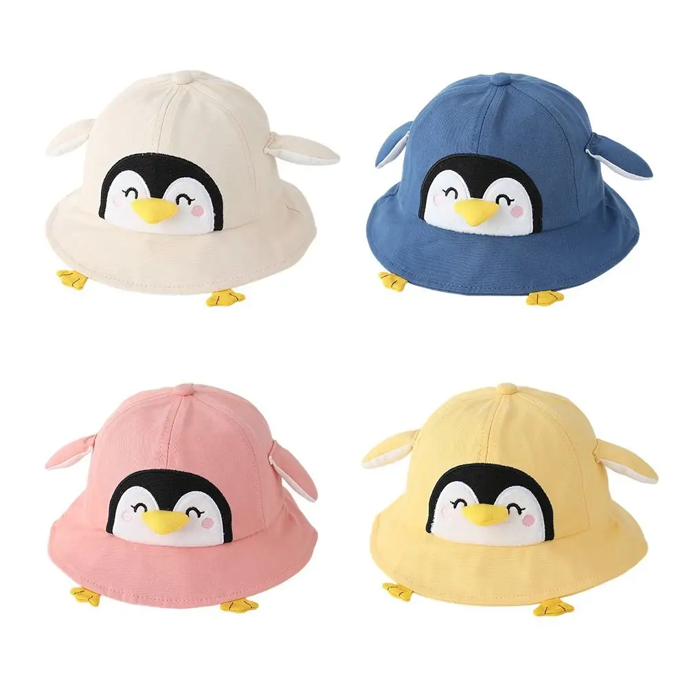 Sombrero de pescador infantil pingüino transpirable con UV playa - imagen 4