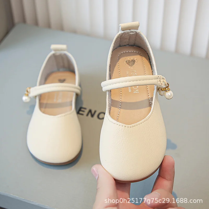 Zapatos de niña en cuero estilo princesa para fiesta - imagen 3
