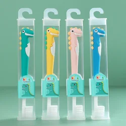 Cepillo dental infantil dinosaurio – Suave para niños 3-12 años