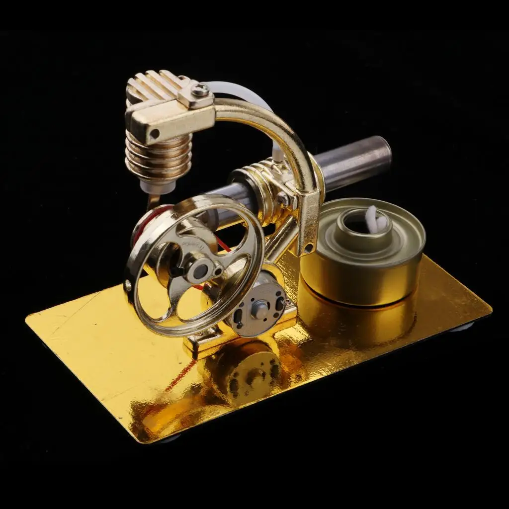 Motor Stirling aire caliente juguete de vapor creativo educativo - imagen 2