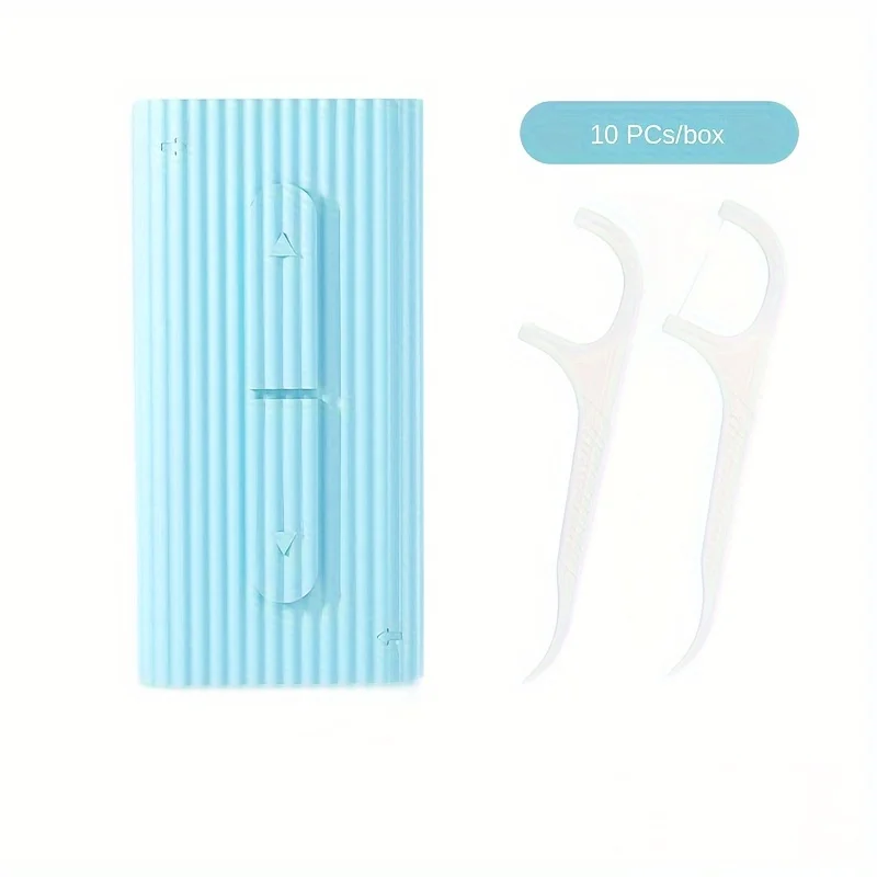 Hilo dental portátil fino reutilizable con dispensador automático - imagen 2