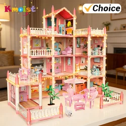 Kinderen Casita de muñecas 3D princesa para montar creativa fácil