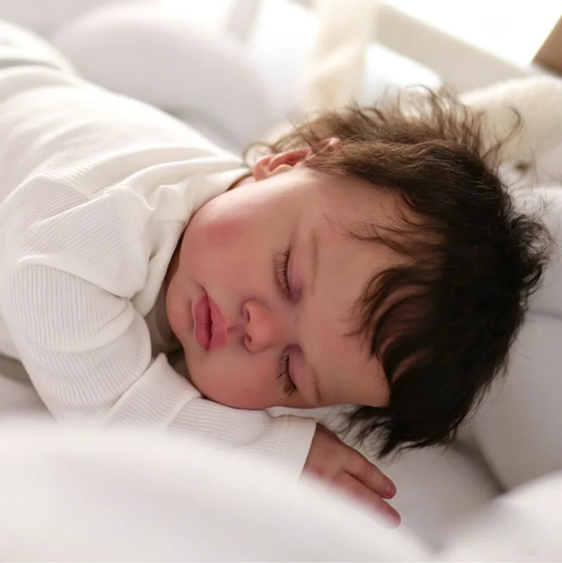 Pickle muñeca reborn realista durmiendo con piel efecto 3D - imagen 2