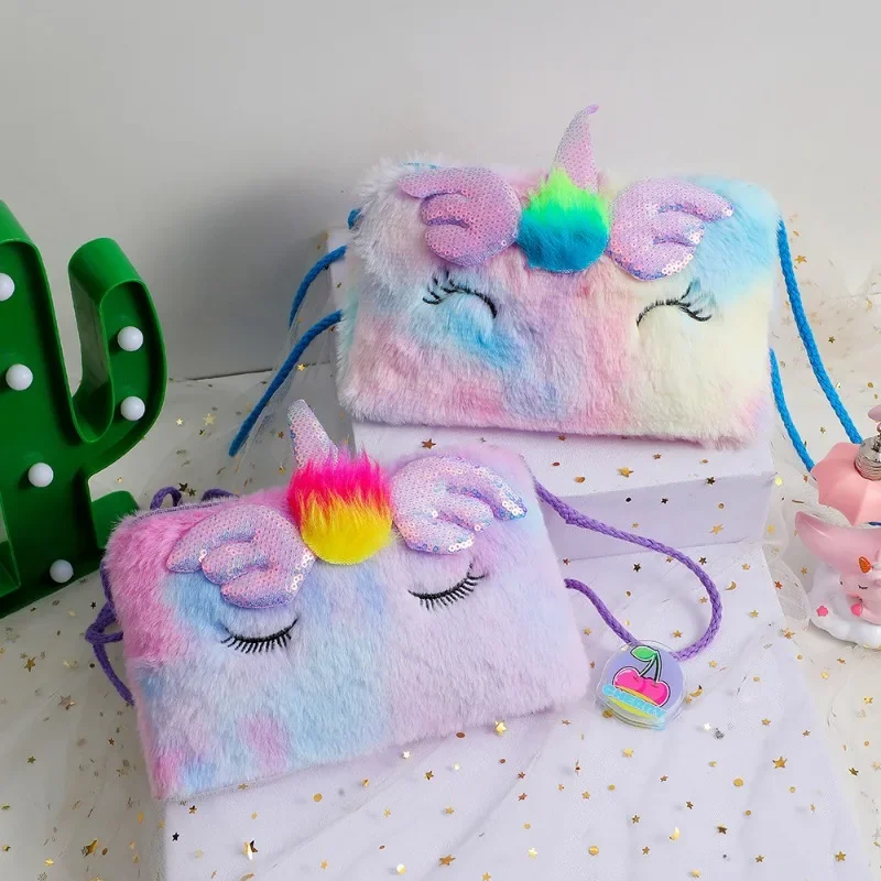 Mochila unicornio para bebé con alas y clip decorativo - imagen 2