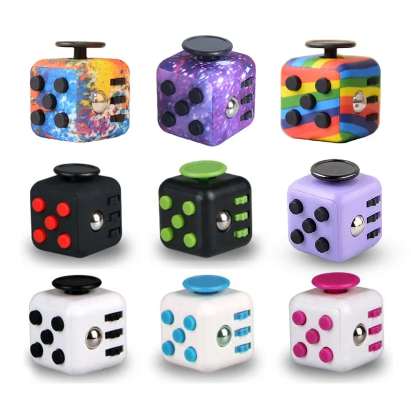 Cubo Fidget antiestrés para niños – Descompresión infinita educativo