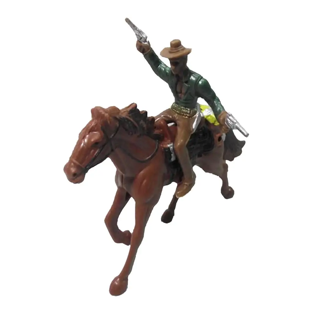 Figuras de acción vaquero occidental estilo americano