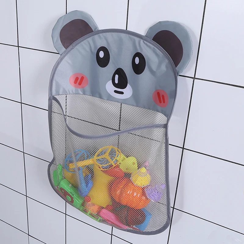 Bolsa de malla con animales animados – Organizador juguetes para baño - imagen 2