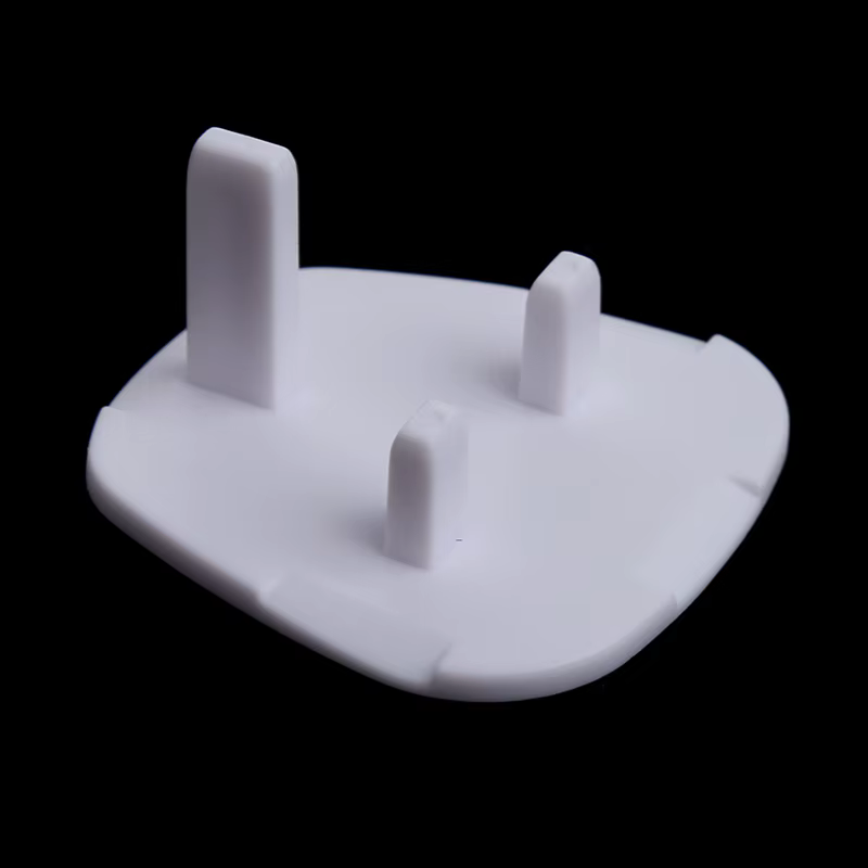 Protector infantil de enchufes con bloqueo plástico seguro para bebés - imagen 3