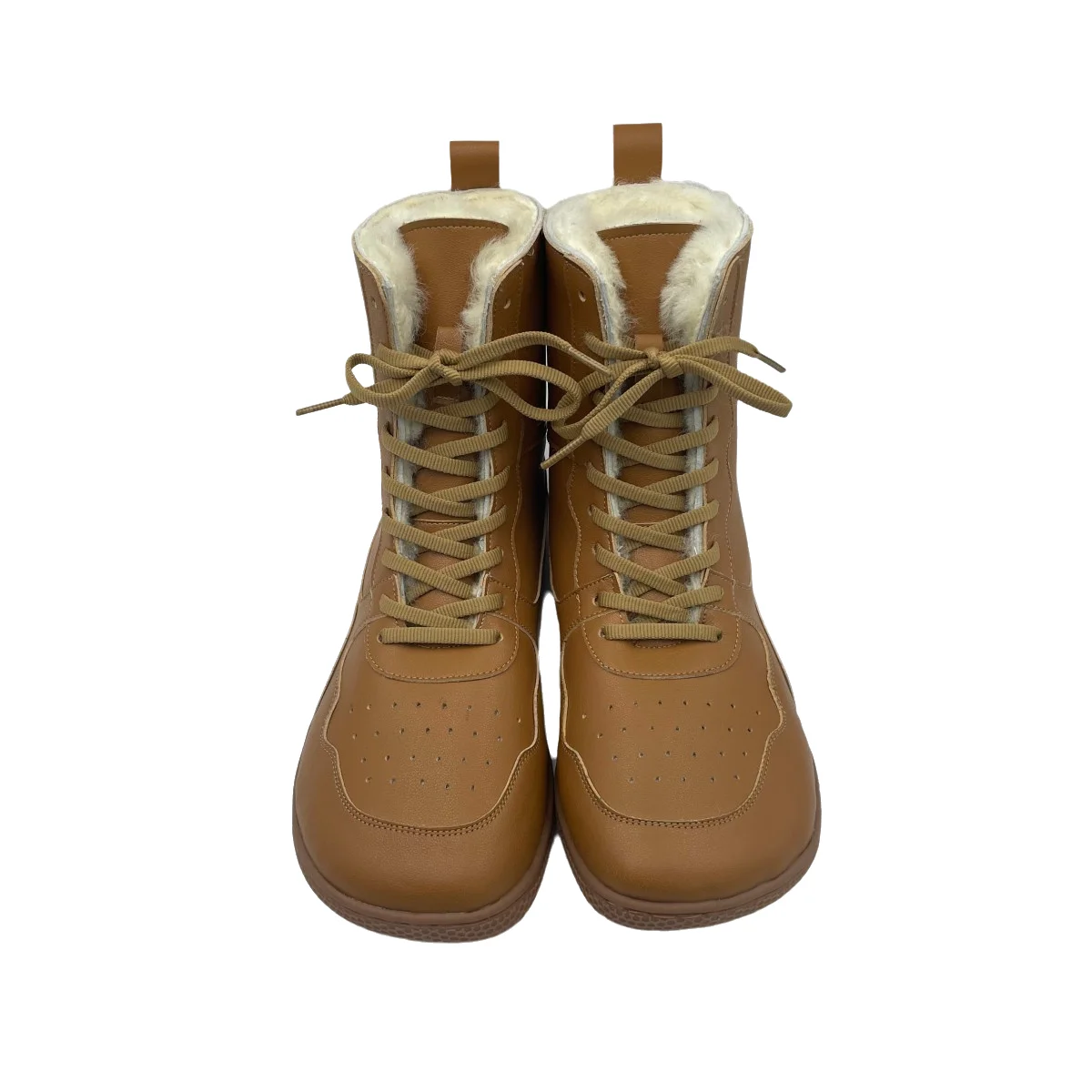 Tipsietoes Botas de invierno en cuero genuino forradas de piel - imagen 3