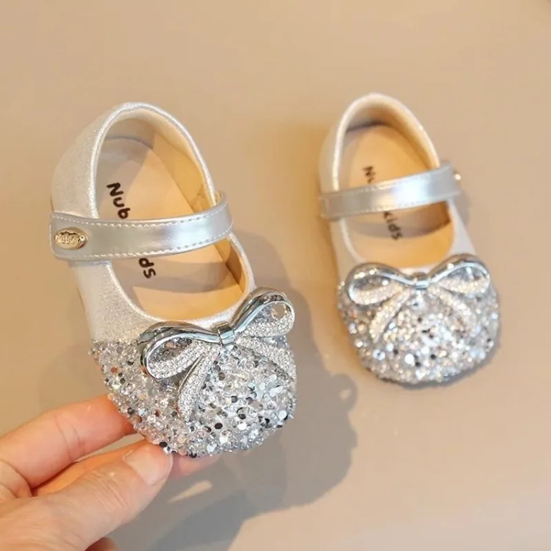 Zapatos de niña suaves para fiesta elegante, estilo mocasín ligero - imagen 4