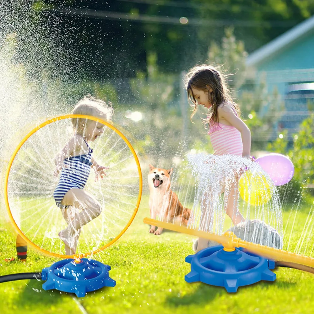 Aspersor circular infantil de agua para jardín, juegos exterior - imagen 5