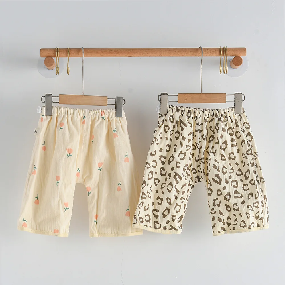 Pantalones impermeables de gasa de algodón para bebé – Cómodos y transpirables - imagen 3